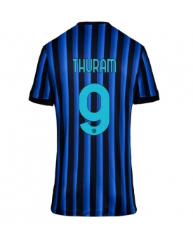 Inter Milan Marcus Thuram #9 Maglia Gara Casa Repliche 2025-26 Donna Maniche Corte